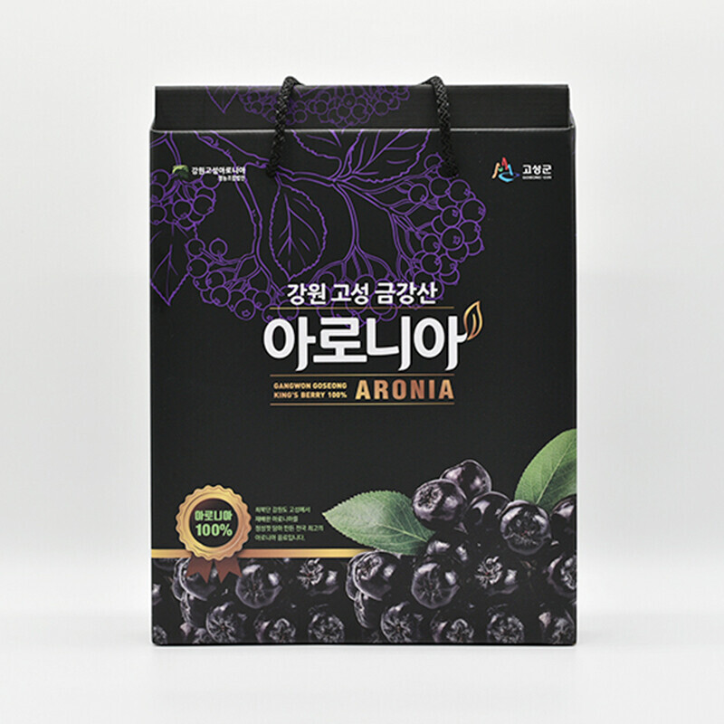[행복한아로니아] 강원고성 금강산 아로니아 착즙원액 고급형 선물세트